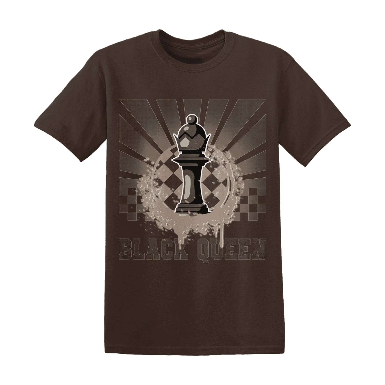 Dunk Low Baroque Brown T Shirt Match Black Queen Collection - NastyJamz