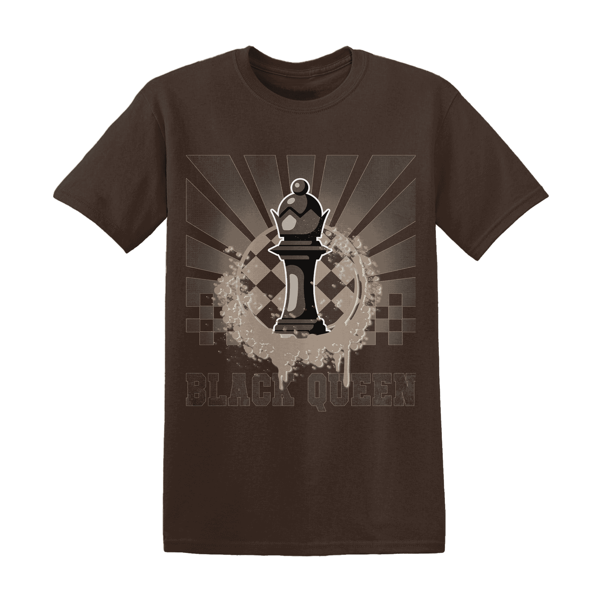 Dunk Low Baroque Brown T Shirt Match Black Queen Collection - NastyJamz