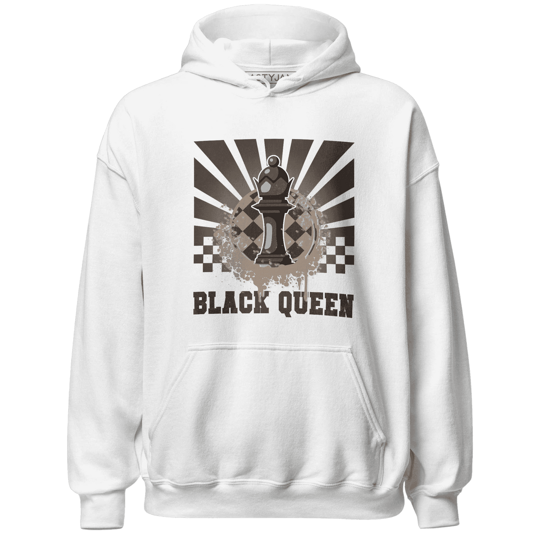 Dunk Low Baroque Brown Hoodie Match Black Queen Collection - NastyJamz