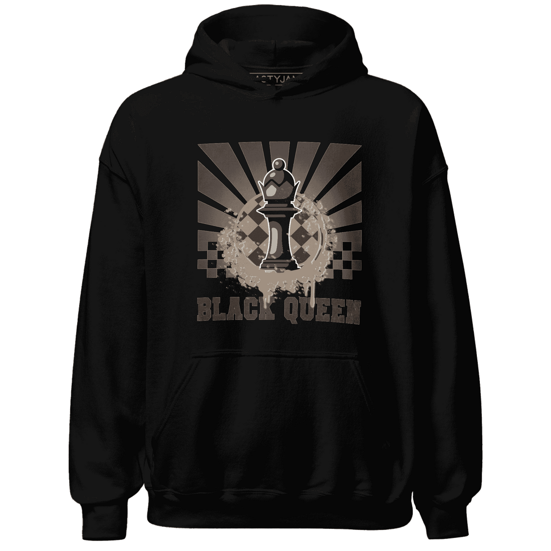 Dunk Low Baroque Brown Hoodie Match Black Queen Collection - NastyJamz