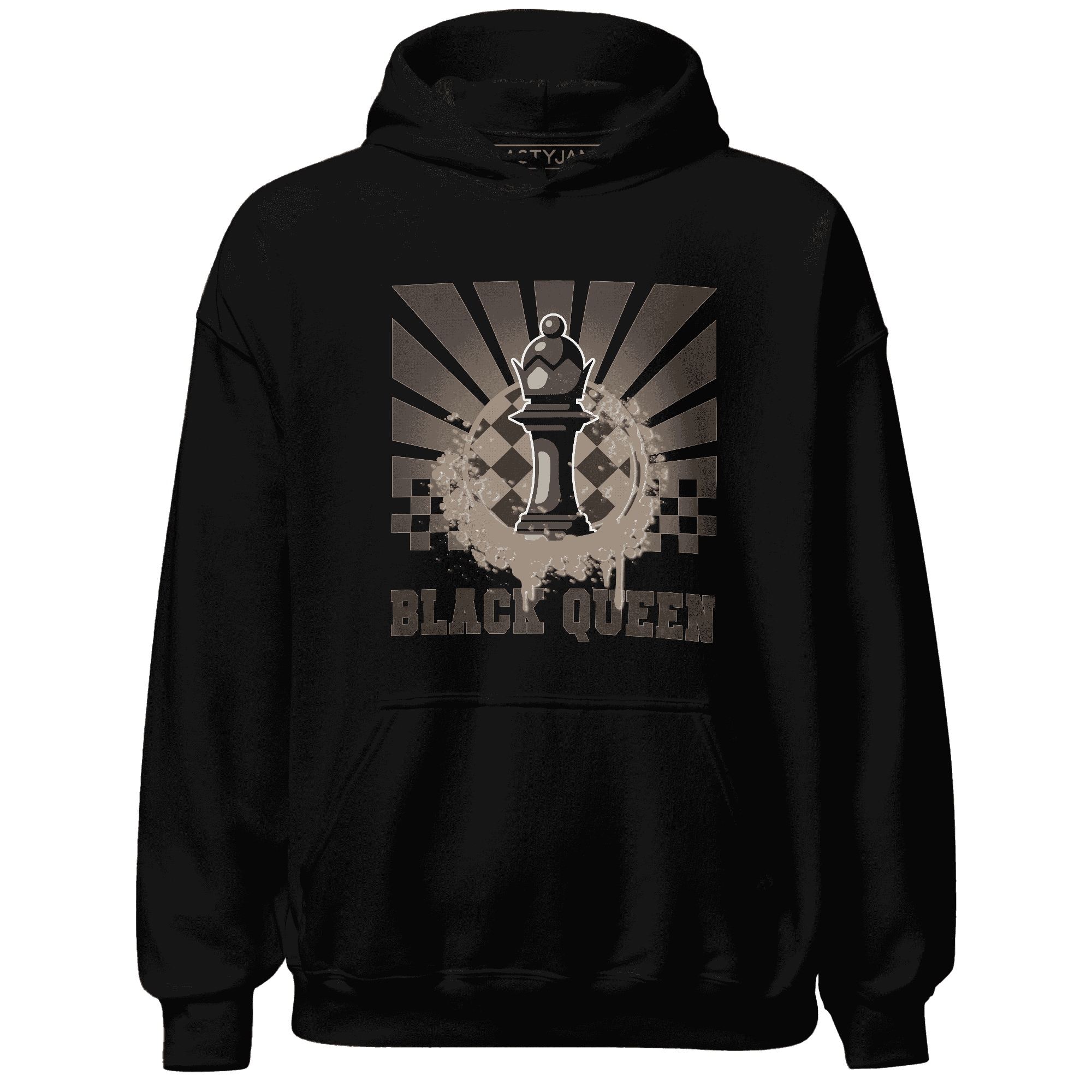 Dunk Low Baroque Brown Hoodie Match Black Queen Collection - NastyJamz