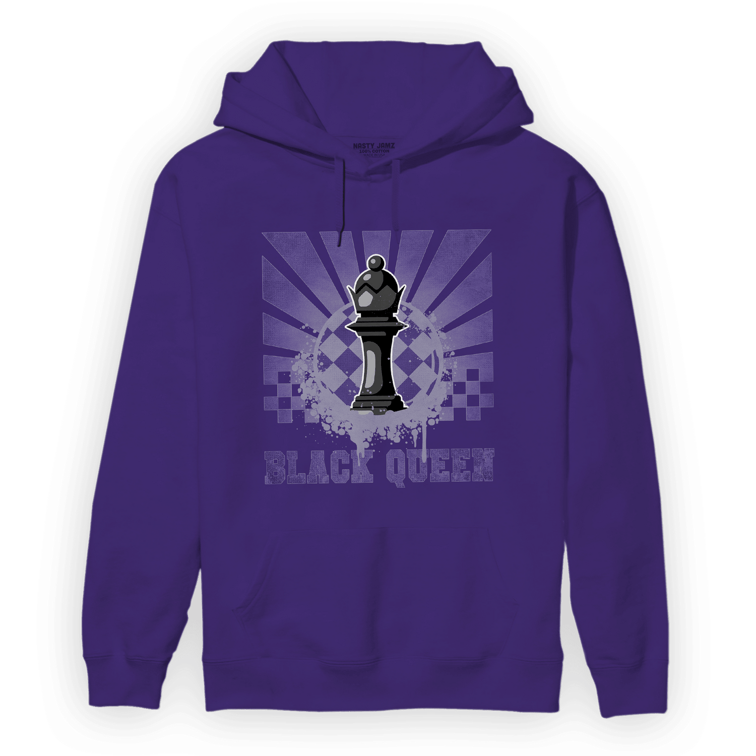 Dunk Low Plum Hoodie Match Black Queen Collection - NastyJamz