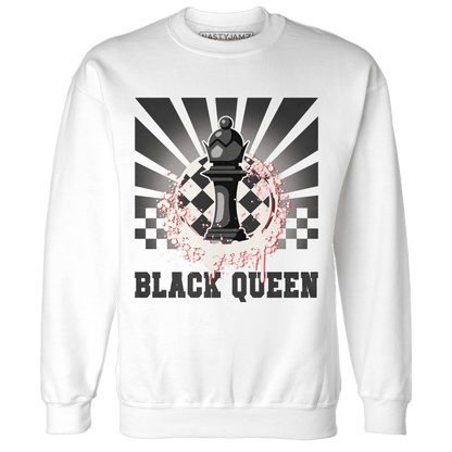 Jumman Jack University Red Sweatshirt Match Black Queen Collection - NastyJamz