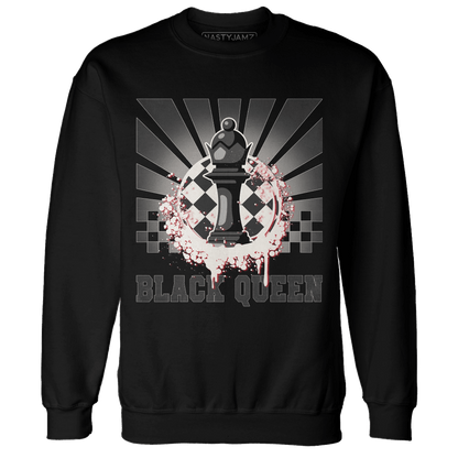 Jumman Jack University Red Sweatshirt Match Black Queen Collection - NastyJamz