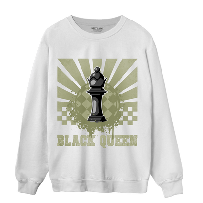 Yeezy Slide Resin Sweatshirt Match Black Queen Collection - NastyJamz