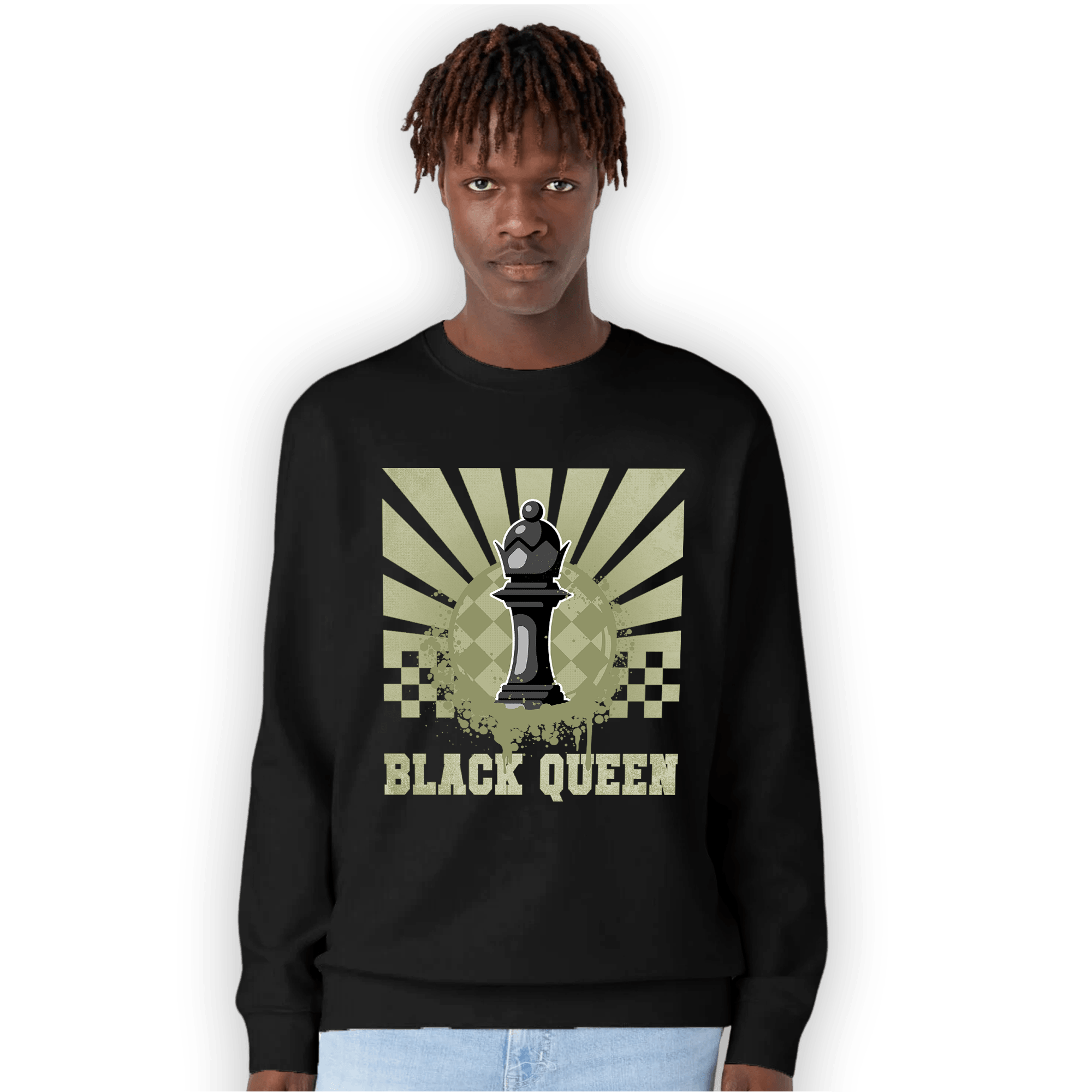 Yeezy Slide Resin Sweatshirt Match Black Queen Collection - NastyJamz