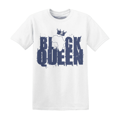 Low-Diffused-Blue-11s-T-Shirt-Match-Black-Queen-Crown