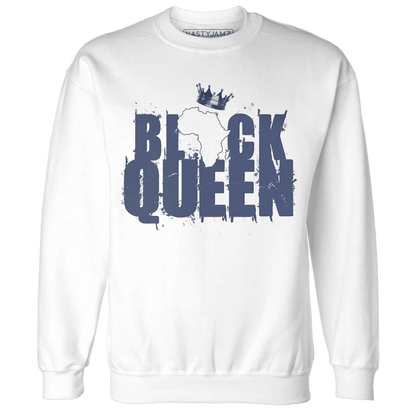 Low-Diffused-Blue-11s-Sweatshirt-Match-Black-Queen-Crown
