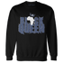 Low-Diffused-Blue-11s-Sweatshirt-Match-Black-Queen-Crown