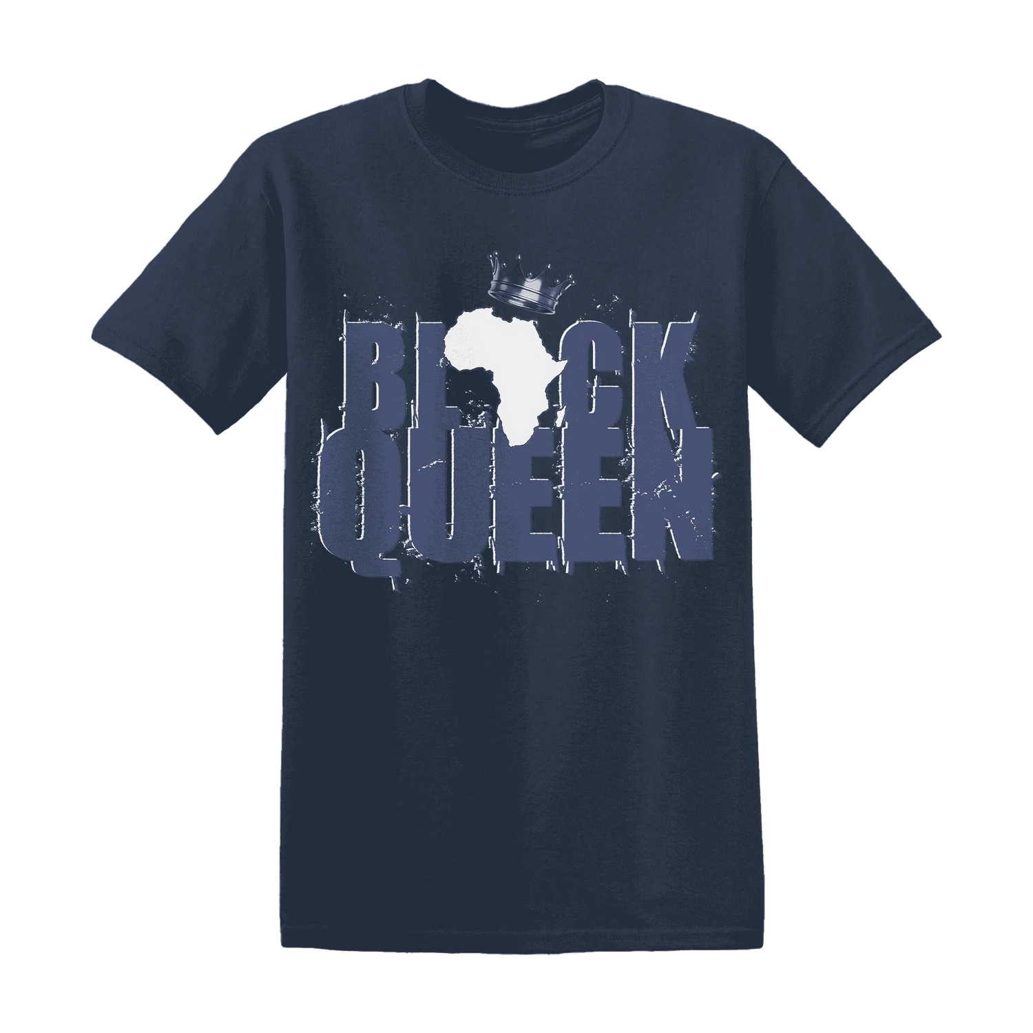 Low-Diffused-Blue-11s-T-Shirt-Match-Black-Queen-Crown