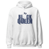 Low-Diffused-Blue-11s-Hoodie-Match-Black-Queen-Crown