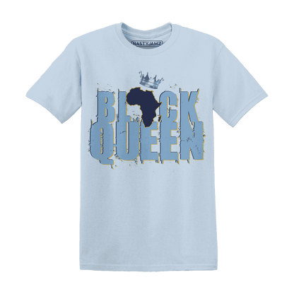 First In Flight 1s T Shirt Match Black Queen Crown - NastyJamz