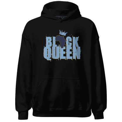 First In Flight 1s Hoodie Match Black Queen Crown - NastyJamz