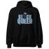First In Flight 1s Hoodie Match Black Queen Crown - NastyJamz
