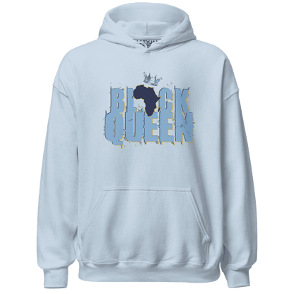 First In Flight 1s Hoodie Match Black Queen Crown - NastyJamz