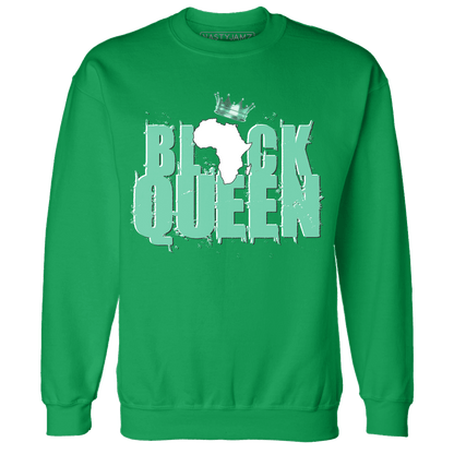 High OG Green Glow 1s Sweatshirt Match Black Queen Crown - NastyJamz