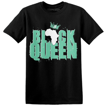 High OG Green Glow 1s T Shirt Match Black Queen Crown - NastyJamz