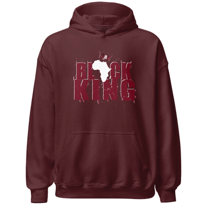 High White Team Red 1s Hoodie Match Black Queen Crown - NastyJamz