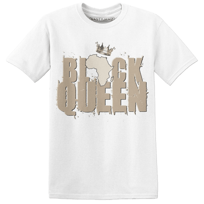 Latte 1s T Shirt Match Black Queen Crown - NastyJamz