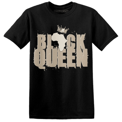 Latte 1s T Shirt Match Black Queen Crown - NastyJamz