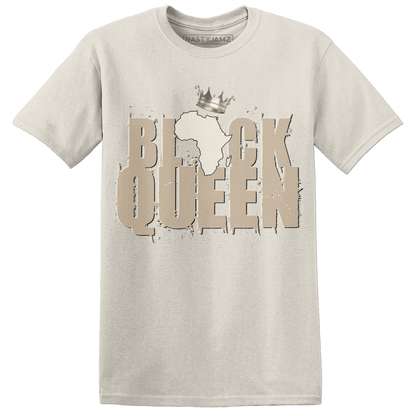 Latte 1s T Shirt Match Black Queen Crown - NastyJamz