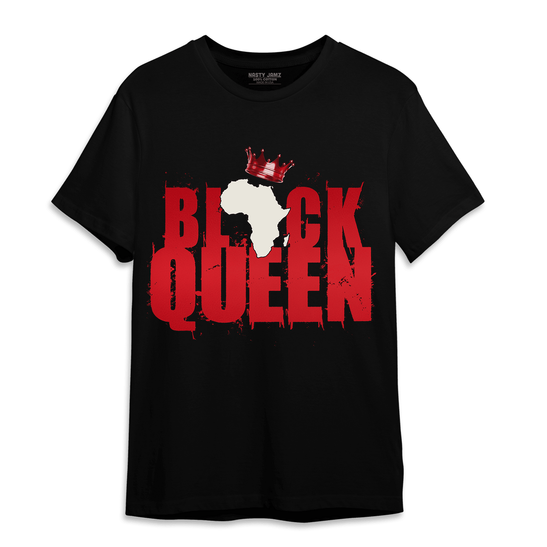 Low OG Trophy Room 1s T Shirt Match Black Queen Crown - NastyJamz