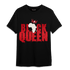 Low OG Trophy Room 1s T Shirt Match Black Queen Crown - NastyJamz