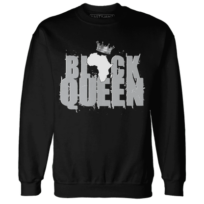 Wolf-Grey-1s-Sweatshirt-Match-Black-Queen-Crown