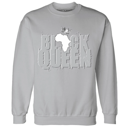 Wolf-Grey-1s-Sweatshirt-Match-Black-Queen-Crown