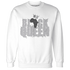 Cement-Grey-3s-Sweatshirt-Match-Black-Queen-Crown