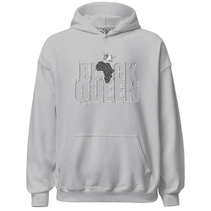 Cement-Grey-3s-Hoodie-Match-Black-Queen-Crown