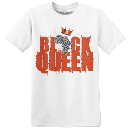 Georgia Peach 3s T Shirt Match Black Queen Crown - NastyJamz