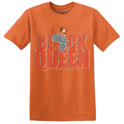 Georgia Peach 3s T Shirt Match Black Queen Crown - NastyJamz