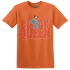 Georgia Peach 3s T Shirt Match Black Queen Crown - NastyJamz
