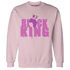 GS Hyper Violet 4s Sweatshirt Match Black Queen Crown - NastyJamz