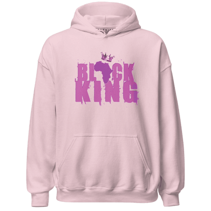 GS Hyper Violet 4s Hoodie Match Black Queen Crown - NastyJamz