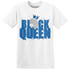 Industrial Blue 4s T Shirt Match Black Queen Crown - NastyJamz