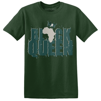 Oxidized Green 4s T Shirt Match Black Queen Crown - NastyJamz