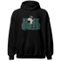 Oxidized Green 4s Hoodie Match Black Queen Crown - NastyJamz