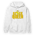 Vivid Sulfur 4s Hoodie Match Black Queen Crown - NastyJamz