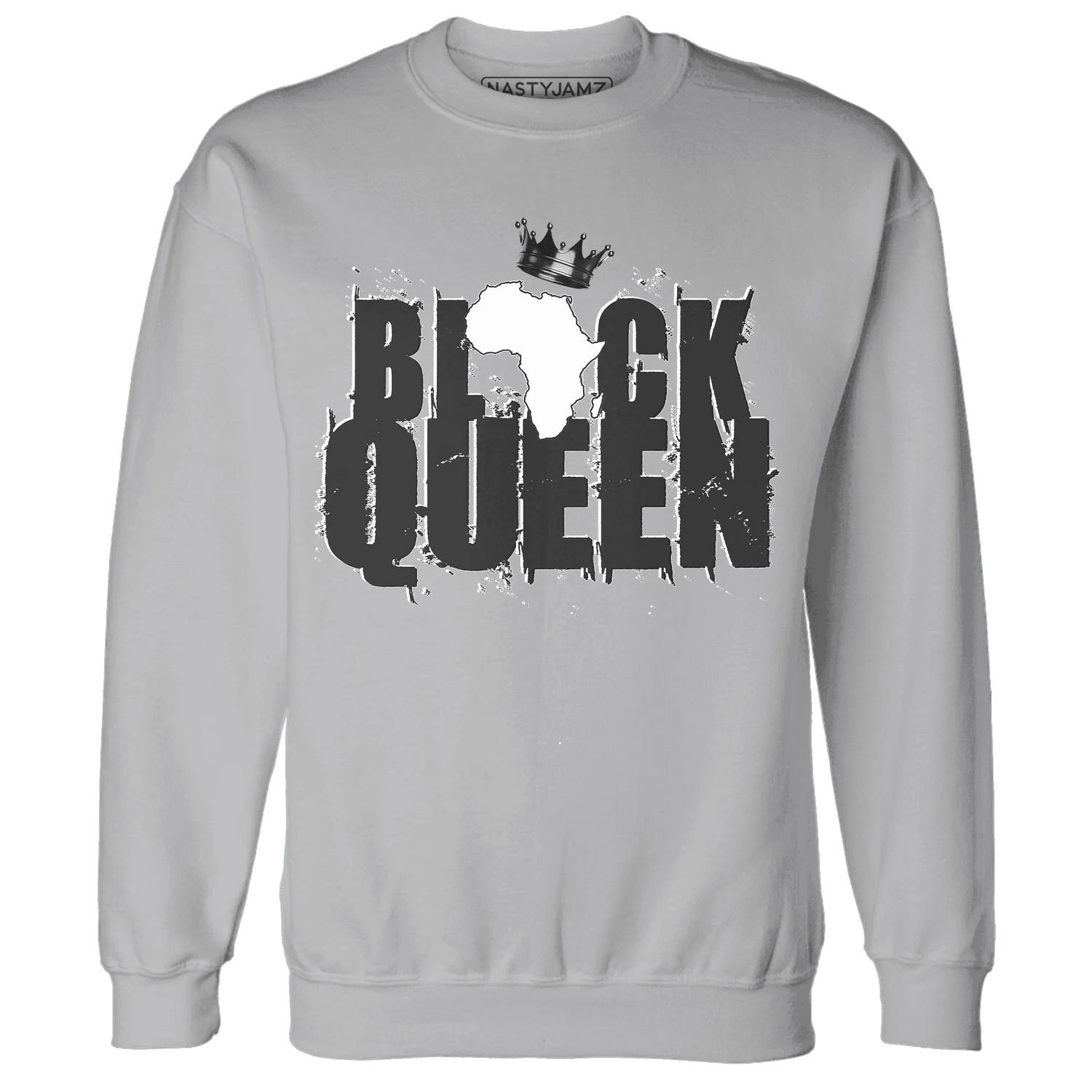 White-Thunder-4s-Sweatshirt-Match-Black-Queen-Crown