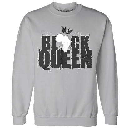 White-Thunder-4s-Sweatshirt-Match-Black-Queen-Crown