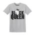 White-Thunder-4s-T-Shirt-Match-Black-Queen-Crown