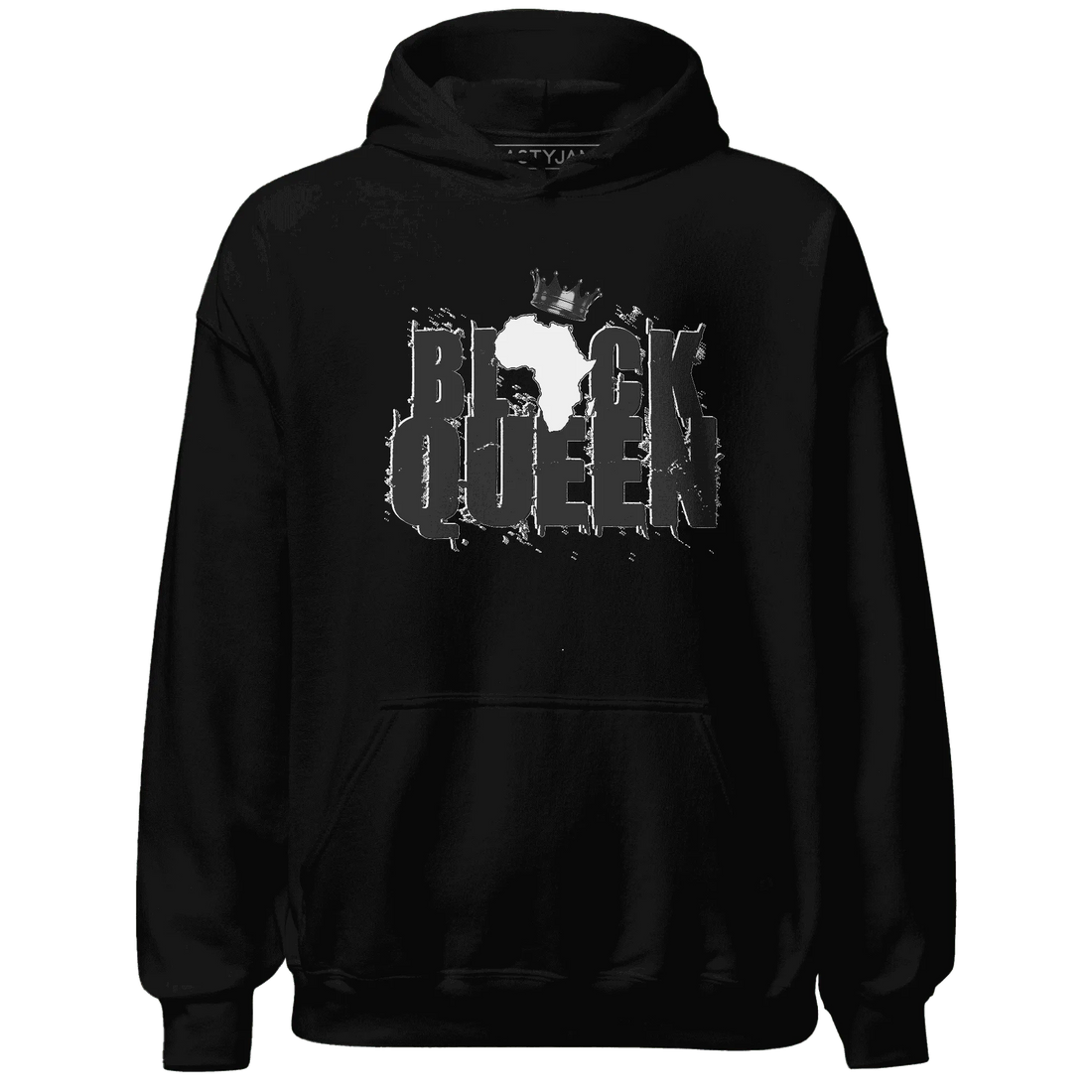 White-Thunder-4s-Hoodie-Match-Black-Queen-Crown
