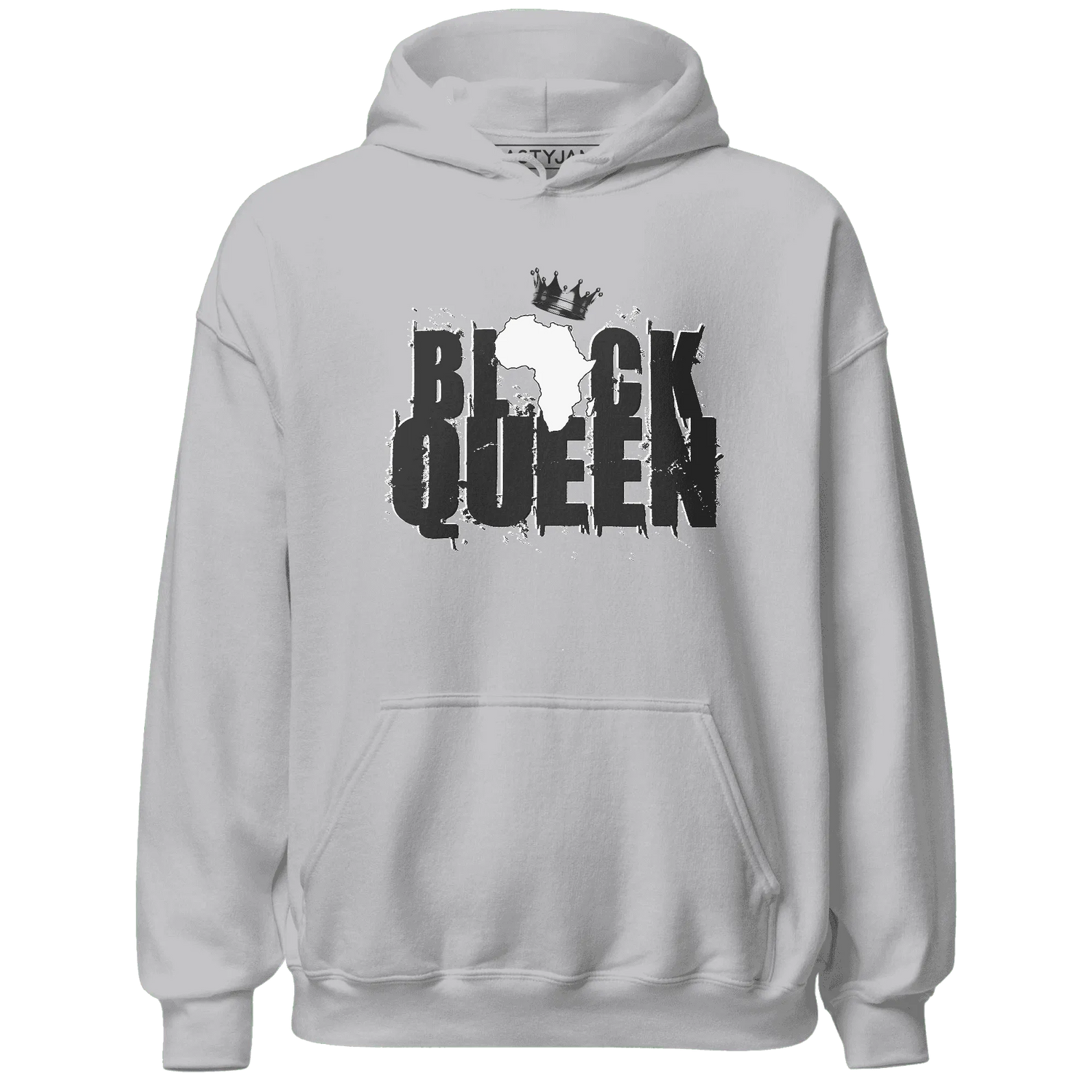 White-Thunder-4s-Hoodie-Match-Black-Queen-Crown