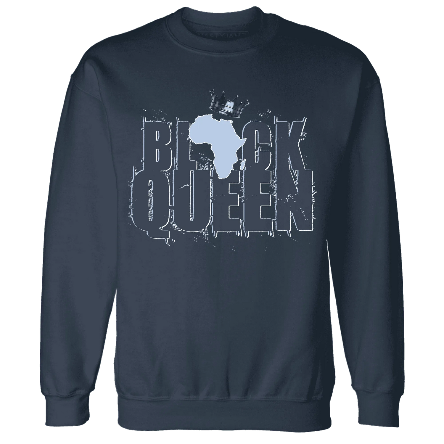 White-Navy-6s-Sweatshirt-Match-Black-Queen-Crown