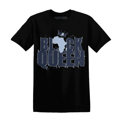 White-Navy-6s-T-Shirt-Match-Black-Queen-Crown