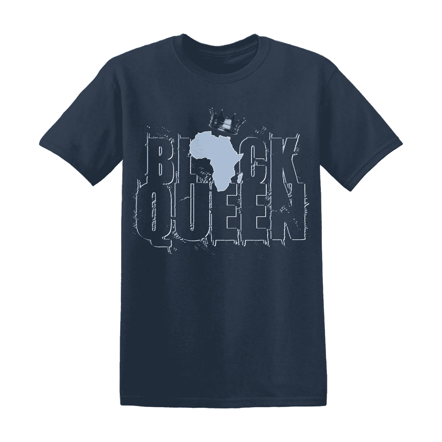 White-Navy-6s-T-Shirt-Match-Black-Queen-Crown