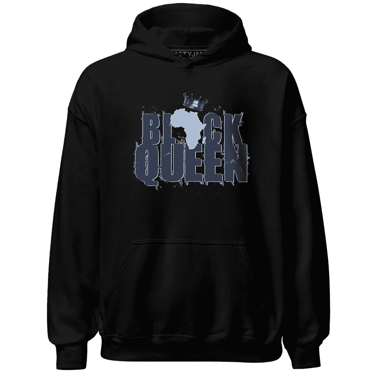 White-Navy-6s-Hoodie-Match-Black-Queen-Crown