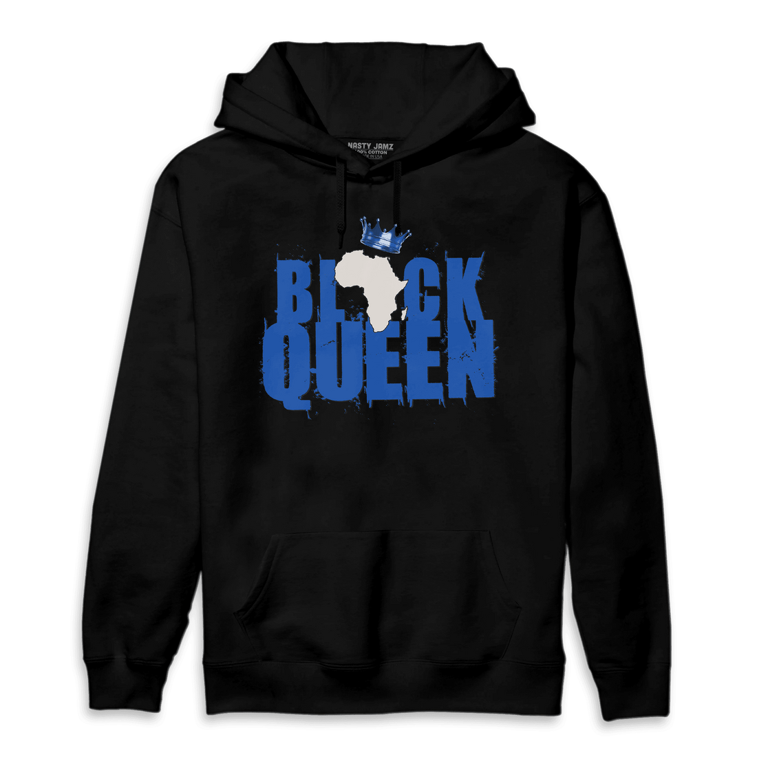 Air Max 1 86 Royal Hoodie Match Black Queen Crown - NastyJamz